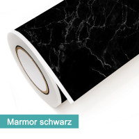 Klebefolie in Dekor Marmor Schwarz - günstig bei PrintYourHome.de