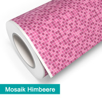 Klebefolie in Mosaik Himbeere - günstig bei PrintYourHome.de