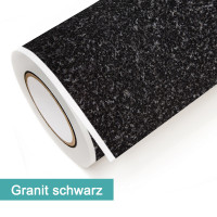Klebefolie in Dekor Granit Schwarz - günstig bei PrintYourHome.de