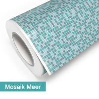 Klebefolie in Mosaik Meer - günstig bei PrintYourHome.de