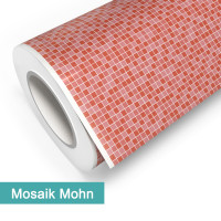 Klebefolie in Mosaik Mohn - günstig bei PrintYourHome.de