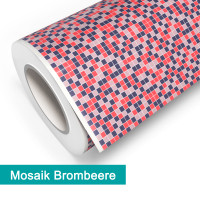 Klebefolie in Mosaik Brombeere - günstig bei PrintYourHome.de