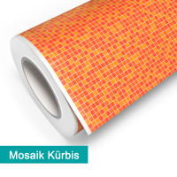 Klebefolie in Mosaik Kürbis - günstig bei PrintYourHome.de
