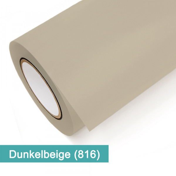 Klebefolie in Dunkelbeige - günstig bei PrintYourHome.de