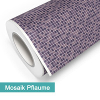 Klebefolie in Mosaik Pflaume - günstig bei PrintYourHome.de