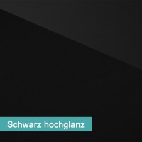 Möbelfolie Schwarz Hochglanz - hochwertige papierbasierende Folie zum kinderleichten Verkleben von PrintYourHome.