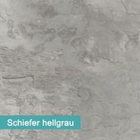 Möbelfolie Schiefer hellgrau - hochwertige papierbasierende Folie zum kinderleichten Verkleben von PrintYourHome.